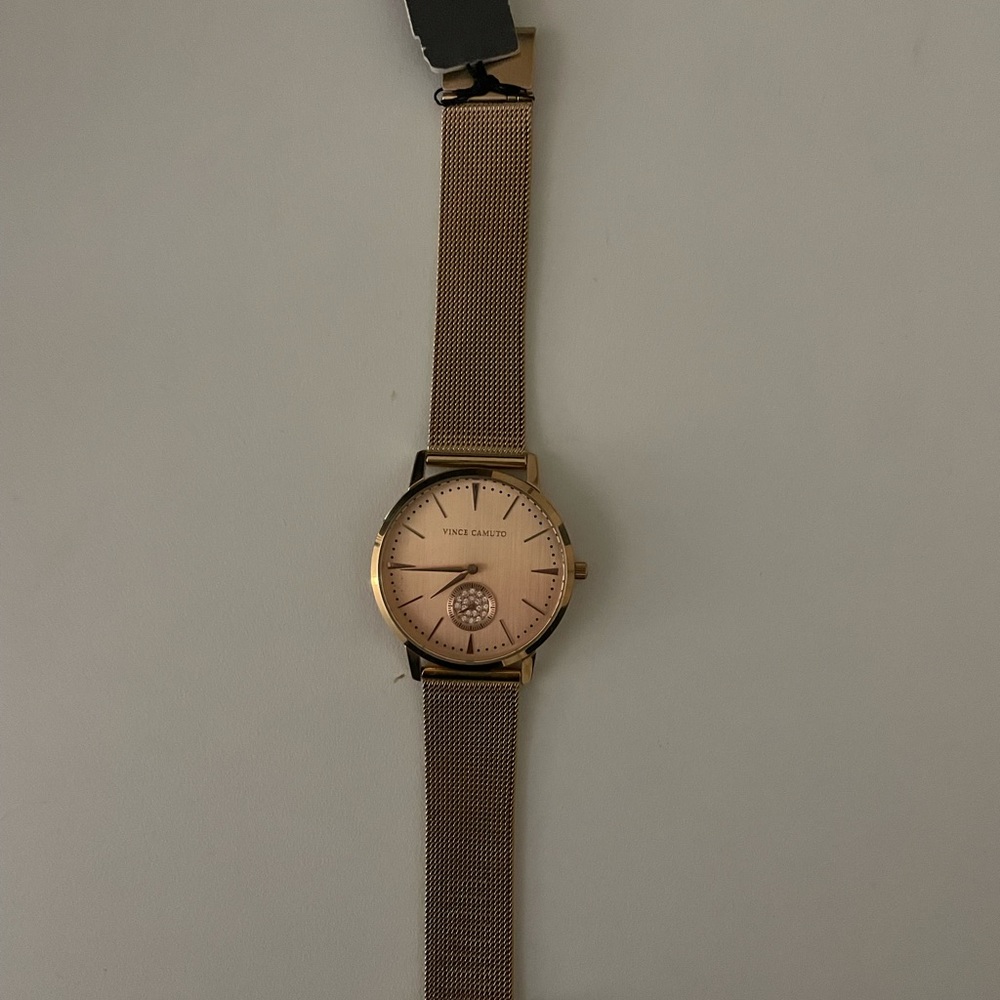 Gold Vince Camuto watch